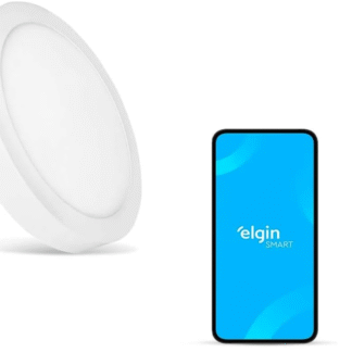 Luminária Inteligente LED 24W 3000-6500K Elgin Wi-Fi