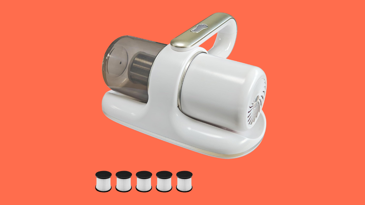 Aspirador de pó de cama sem fio portátil