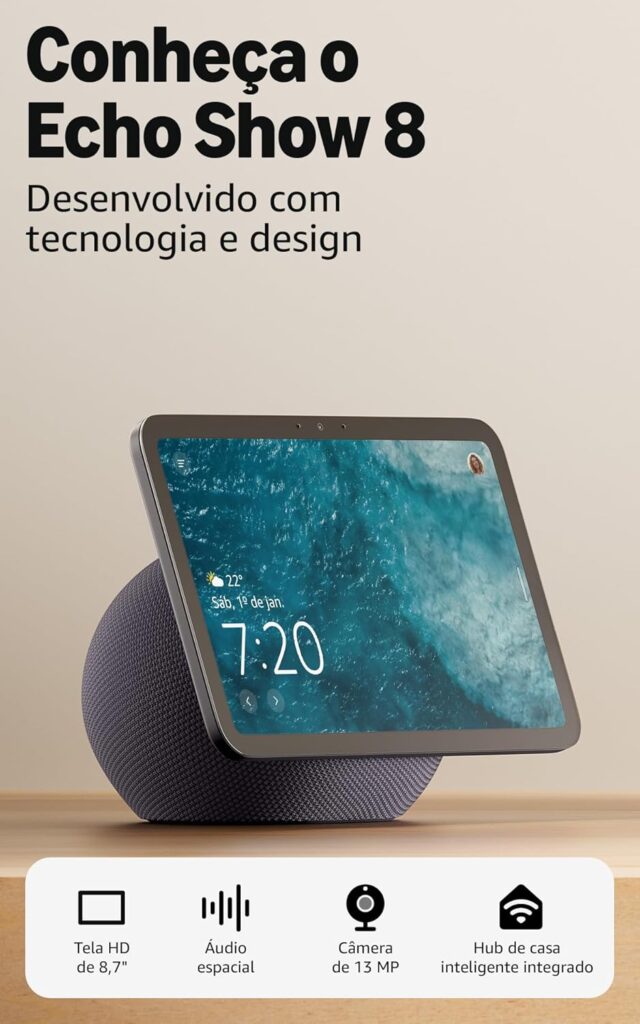 Amazon Echo Show 8 (Geração mais recente)